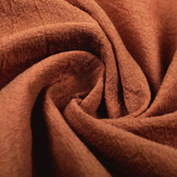 100% Washed Cotton Dark Brique