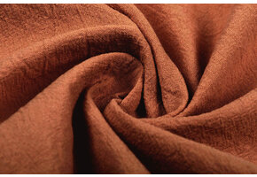 100% Washed Cotton Dark Brique