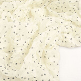 Chiffon Ruffles and Dots Creme