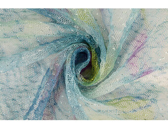 Netz Crushed Metallic Multi-3