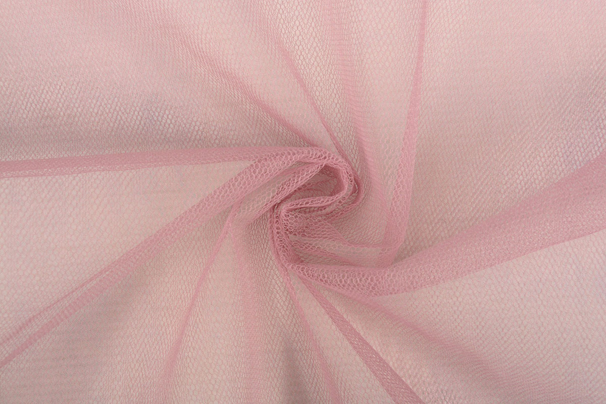 Tulle Old Mauve Pink