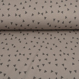 Jogging Alpenfleece Small triangle Taupe