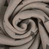 Jogging Alpenfleece Kleine driehoek Taupe