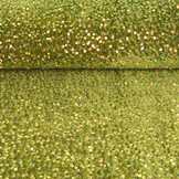 Pailletten op Velours Mosgroen  (Holografische Pailletten)