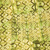 Viskose Leinen Digital Shibori Tie Dye Grün