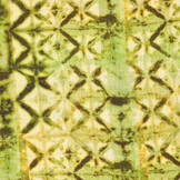 Viscose Linen Digital Shibori Tie Dye Green