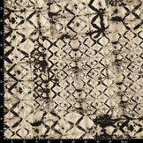 Viskose Leinen Digital Shibori Tie Dye Grau