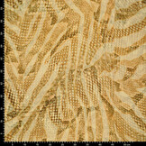 Viscose Linen Digital Snakeskin Gold Brown