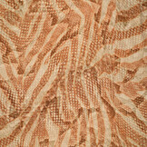 Viscose Linen Digital Snakeskin Terracotta