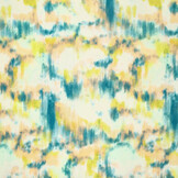 Viscose Linnen Digitaal Brush Te Dye Geel Blauw