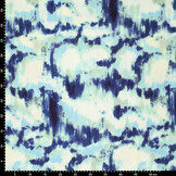 Viscose Linnen Digitaal Brush Te Dye Blauw