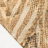 Digitaal Stretch Katoen Glossy Snakeskin Bruin