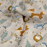 Jogging Alpenfleece Fox and Friends Grey