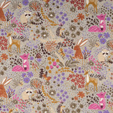 Jogging Alpenfleece Forest Animals Grijs Melange