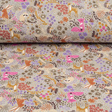 Jogging Alpenfleece Forest Animals Grijs Melange