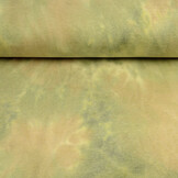 Sweatstoff Alpenfleece Tie Dye Grün