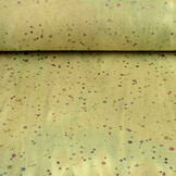 Sweatstoff Alpenfleece Tie Dye Drops Grün