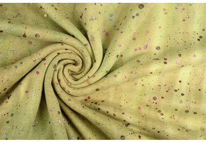 Jogging Alpenfleece Tie Dye Drops Green