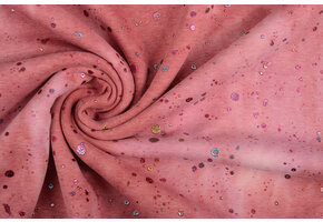 Jogging Alpenfleece Tie Dye Drops Roze