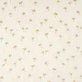 Double Gauze Fabric Mini Palm Off-White