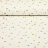 Double Gauze Fabric Mini Palm Off-White