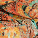 Stretch Popeline Mandala Multi-2