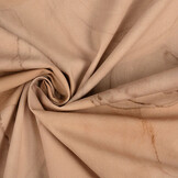 Stretch Poplin Aquarel Brown