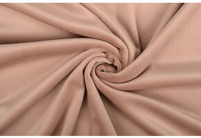 Velours Stretch Donker Poeder Roze