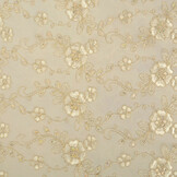 Mesh Geborduurd Aliyah Creme-Goud