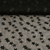 Fine Tulle Stars Black