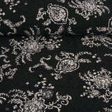 Embroidered Lace with Fine Glitter