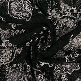 Geborduurd Kant met Fijne Glitter