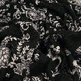 Geborduurd Kant met Fijne Glitter