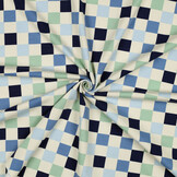 Digital  Cotton Jersey Blocks