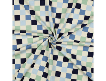 Digital  Cotton Jersey Blocks