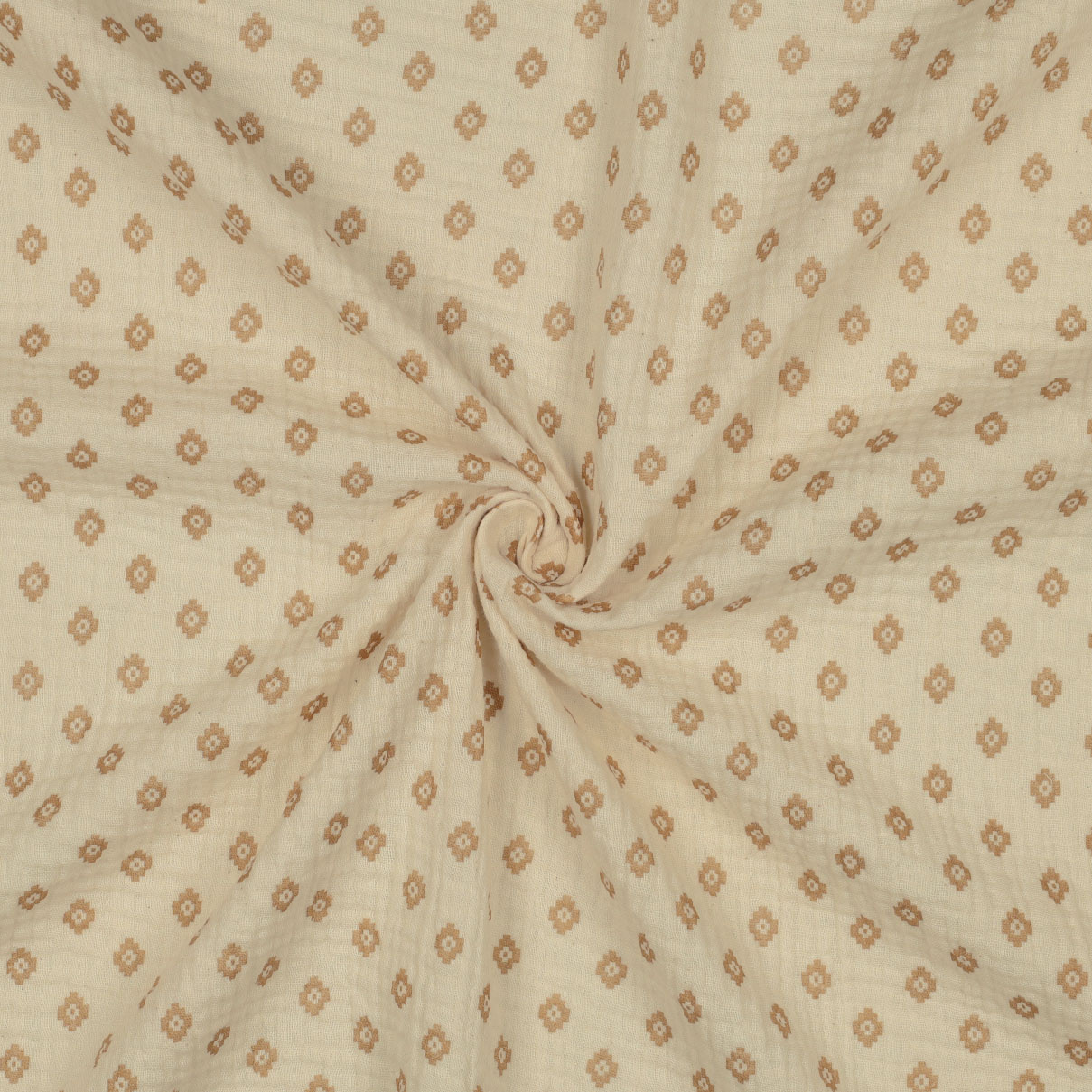 Double Gauze Organic Bohemian Natural