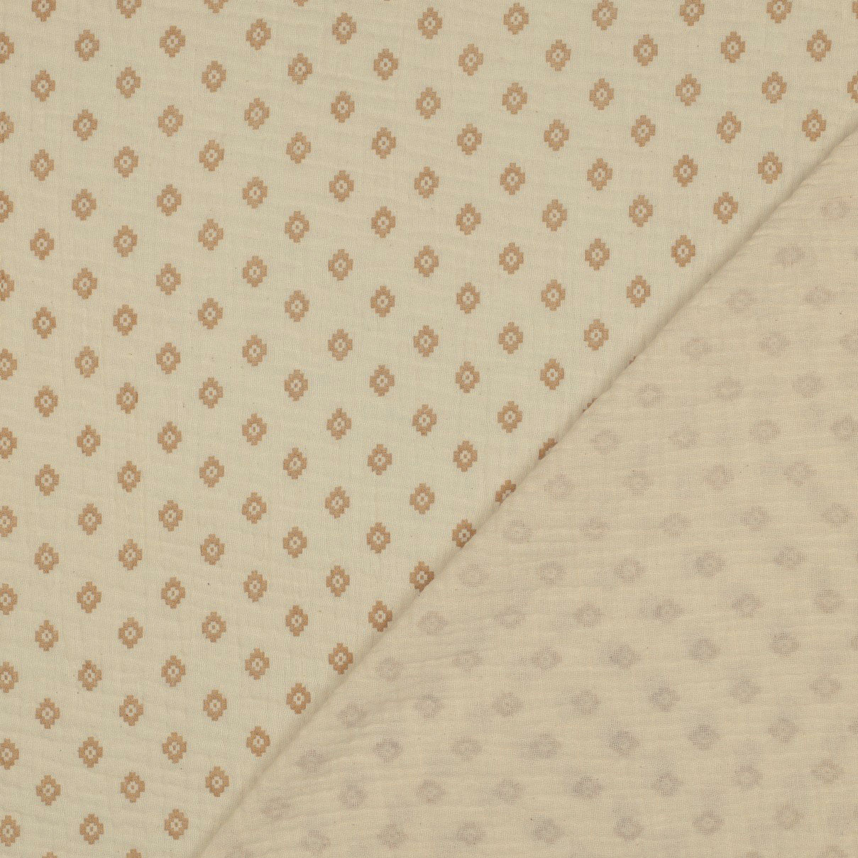 Double Gauze Organic Bohemian Natural