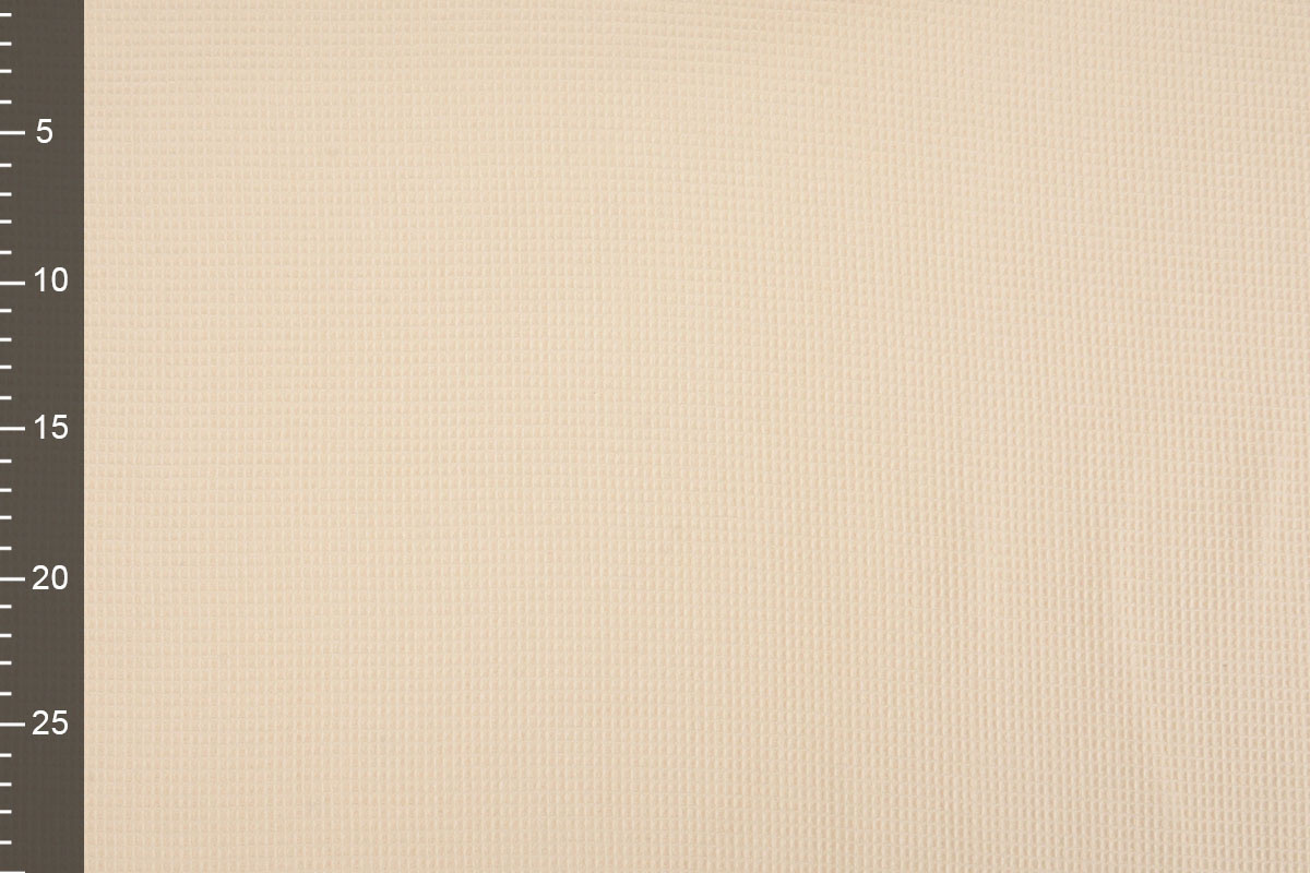 Waffle Pique Fabric Champagne Rose