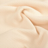 Waffle Pique Fabric Champagne Rose