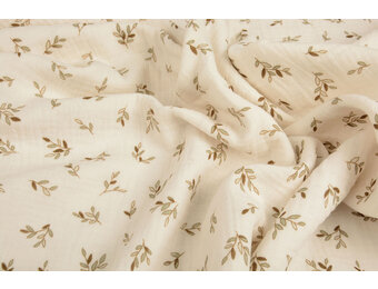 Double Gauze Fabric Elowyn Off-White