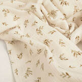 Double Gauze Fabric Elowyn Off-White