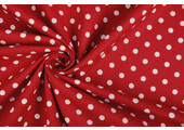 Poplin Dots Red