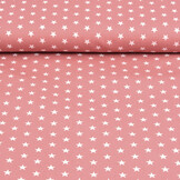 Popeline Petit Stars Altrosa