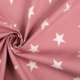 Poplin Stars Oud Roze
