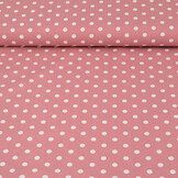 Popeline Dots Altrosa
