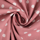 Poplin Dots Old Pink