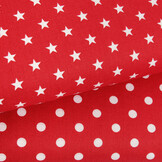 Poplin Dots Red
