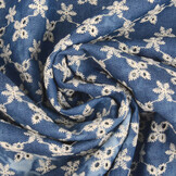 Geborduurde Broderie Tie Dye Jeans