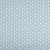 Poplin Petit Stars Light Bleu