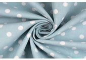 Poplin Dots Light Blue